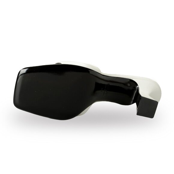 Versace Women's White Gold Medusa 100% Leather Sandals Mules Shoes US 9 IT 39 - Picture 6 of 8